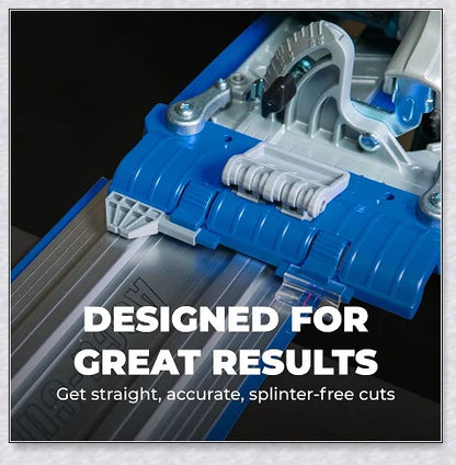 Heavy Duty Circular Table Saw Guide Rail Track - Precision Cutting Tool for Woodworking Projects