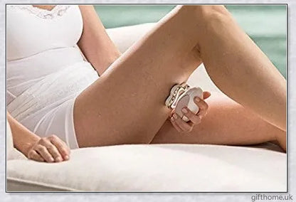 Premium 18-karat gold-plated Finishing Touch Flawless Legs Hair Remover for smooth, flawless legs