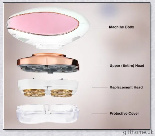Premium 18-karat gold-plated Finishing Touch Flawless Legs Hair Remover for smooth, flawless legs