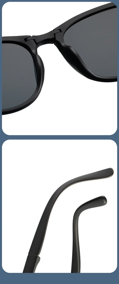 A pair of stylish, anti-ultraviolet sunglasses in a range of colours, featuring premium TAC lenses and durable TR90 frames.