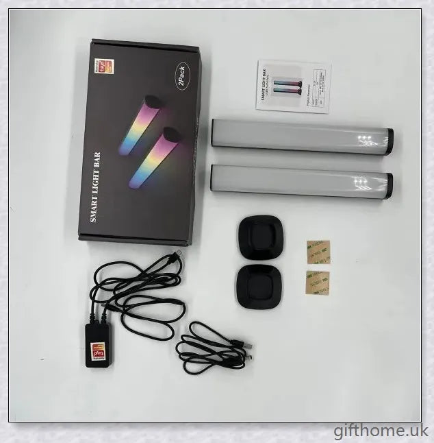 Bluetooth RGB Music Atmosphere Light with adjustable height and aluminium alloy construction