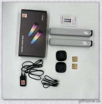 Bluetooth RGB Music Atmosphere Light with adjustable height and aluminium alloy construction