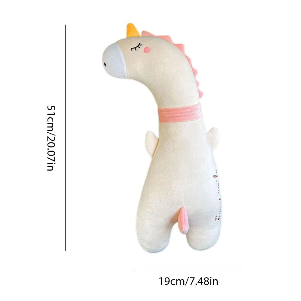 Colourful cartoon-themed car safety belt cushion pads providing comfort and support for car rides