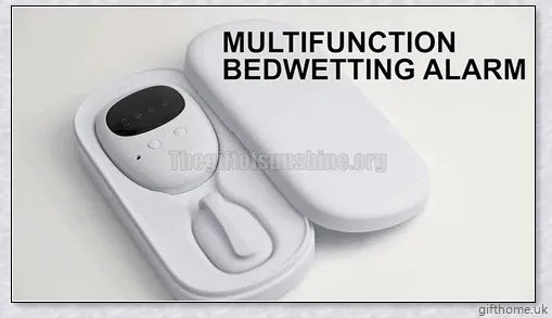 Anti Bedwetting And Dampness Alarm with wireless design and multiple reminding methods for children and the elderly