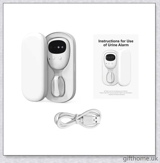 Anti Bedwetting And Dampness Alarm with wireless design and multiple reminding methods for children and the elderly