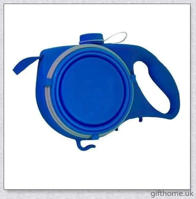 Essential Leash - Multi-Functional Dog Leash with Built-In Water Bottle, Bowl, and Waste Bag Dispenser
