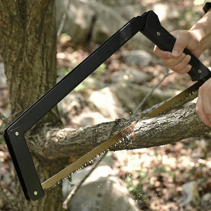 Long Blade Hand Saw with 21-inch folding saw blade made from high-quality manganese steel