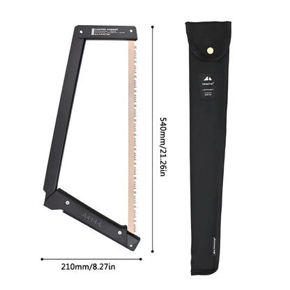 Long Blade Hand Saw with 21-inch folding saw blade made from high-quality manganese steel