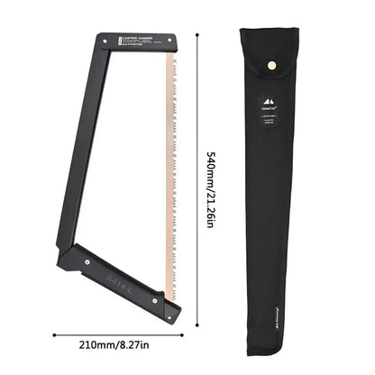 Long Blade Hand Saw with 21-inch folding saw blade made from high-quality manganese steel