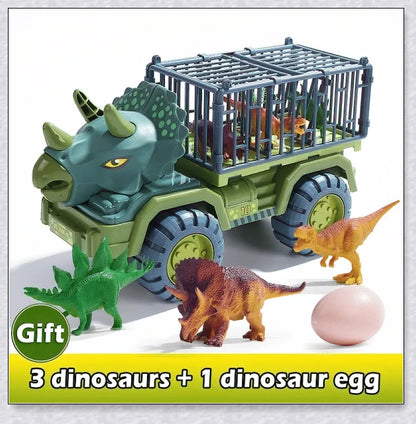Rexcavator oversized dinosaur toy truck with realistic dinosaur figures and an impressive carrier