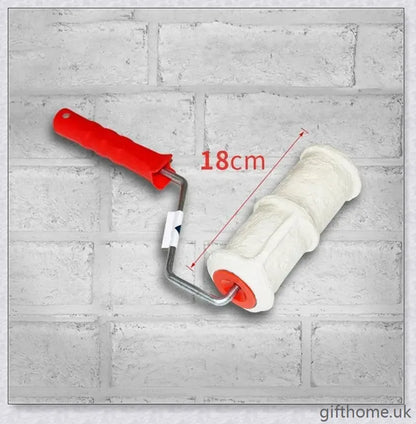 Brick Pattern Paint Roller - Effortlessly transform walls and surfaces with this decorative tool