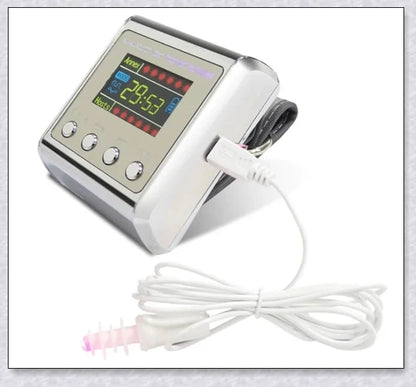 The Hypertension Laser Therapy Watch, a cutting-edge device that uses low-intensity laser therapy to improve blood circulation and manage hypertension.