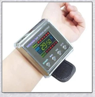 The Hypertension Laser Therapy Watch, a cutting-edge device that uses low-intensity laser therapy to improve blood circulation and manage hypertension.
