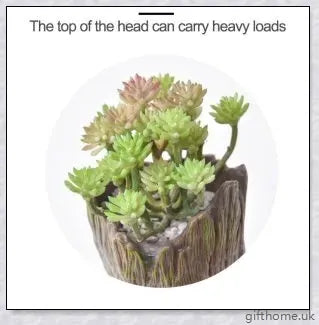 Decorative Groot-themed ceramic planter pot for displaying houseplants or organising desks