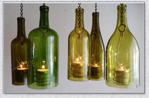 Premium bottle cutter with tungsten carbide steel cutting wheel for creating unique glassware from recycled bottles