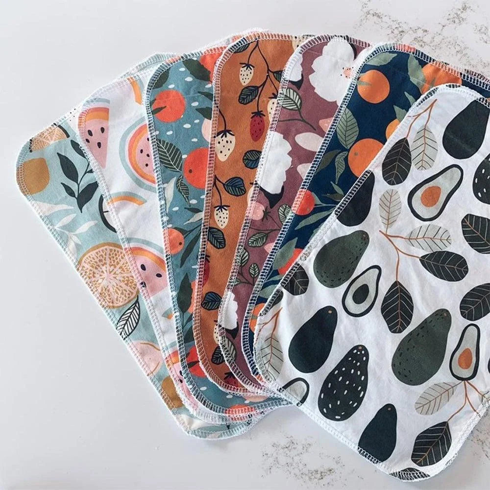 Premium cotton eco-friendly soft cleaning cloth with superior absorbency and lint-free design