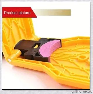 A high-quality chainsaw teeth sharpener made of premium ABS plastic, designed for easy and safe use.