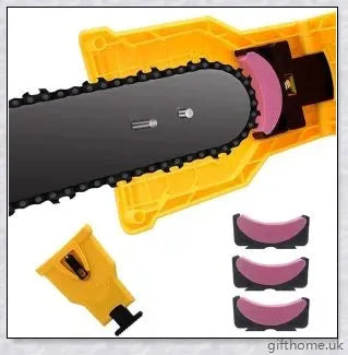 A high-quality chainsaw teeth sharpener made of premium ABS plastic, designed for easy and safe use.