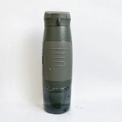 Secure Stash Water Bottle with hidden compartment for storing valuables, perfect for commuting, travel, and outdoor activities