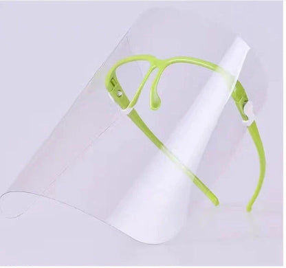 Anti-Fog and Anti-Spray Protective Face Mask with Premium Materials and Sleek, Head-Mounted Design