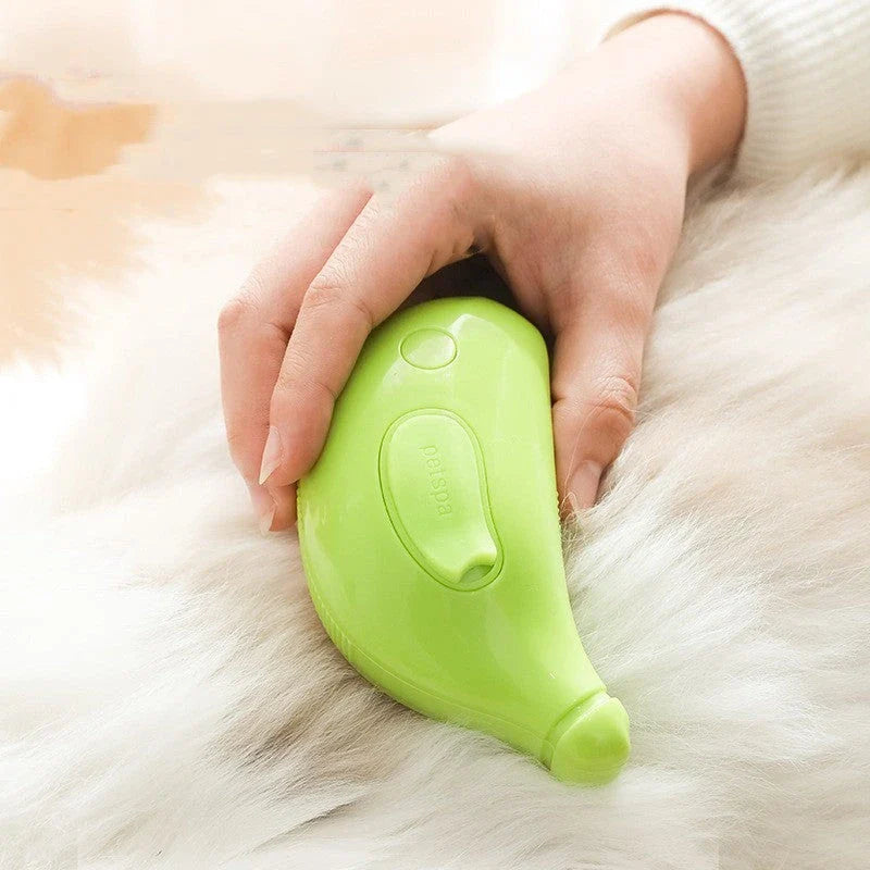 3-in-1 Pet Grooming Brush with Steamy Massage, Effective Hair Removal, and Relaxing Grooming Experience for Cats and Dogs