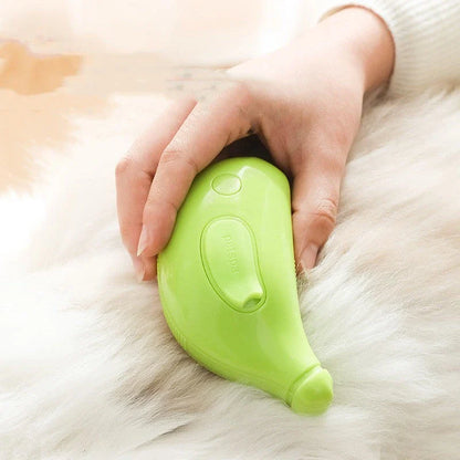 3-in-1 Pet Grooming Brush with Steamy Massage, Effective Hair Removal, and Relaxing Grooming Experience for Cats and Dogs