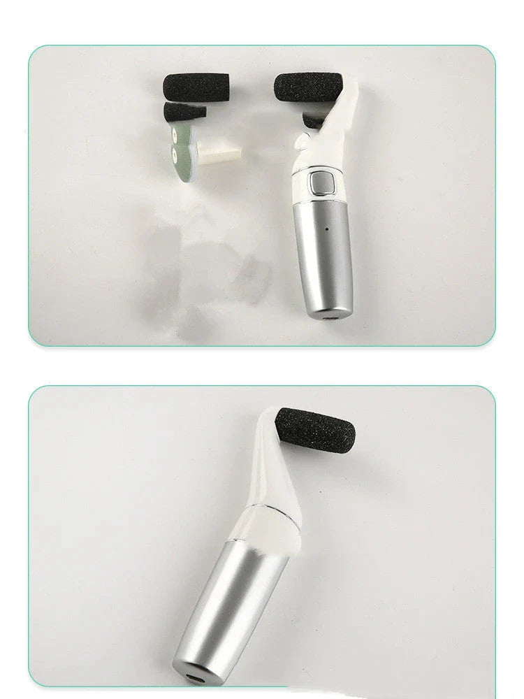 Premium Electric Foot Grinder with Interchangeable Rollers for Callus Removal and Nail Care