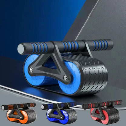 Premium Dual-Wheel Abdominal Roller for Intense Core and Arm Workouts - Durable Construction, Comfortable Grip, Suitable for All Fitness Levels