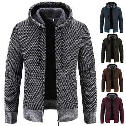 Versatile winter coat with cozy plush lining, available in a variety of classic colors and sizes for a customized fit