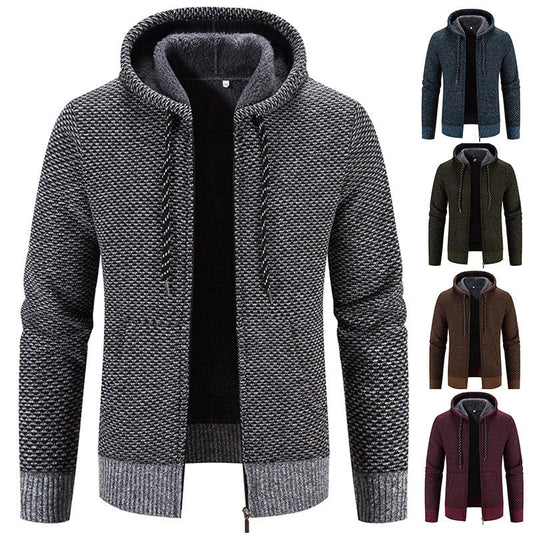 Versatile winter coat with cozy plush lining, available in a variety of classic colors and sizes for a customized fit