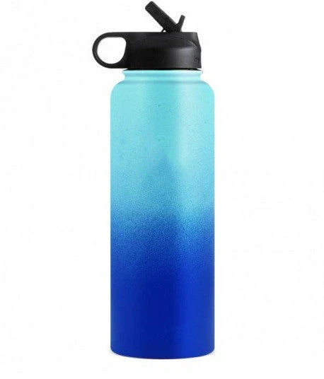 Premium stainless steel insulated tumbler with push-button lid and sleek design for outdoor adventures and active lifestyles.