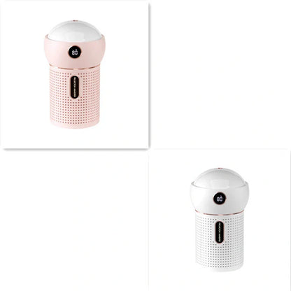Compact projector humidifier with night light feature for student dormitories