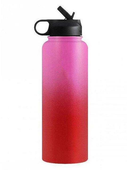 Premium stainless steel insulated tumbler with push-button lid and sleek design for outdoor adventures and active lifestyles.