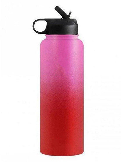 Premium stainless steel insulated tumbler with push-button lid and sleek design for outdoor adventures and active lifestyles.