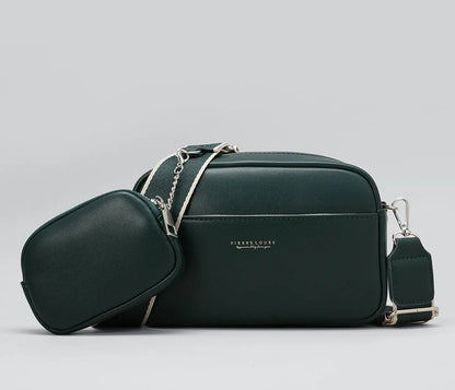 Stylish women's shoulder bag in various colours with versatile design and spacious interior
