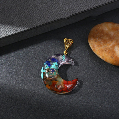 Elegant Chakra-Infused Crystal Pendant: Mindful British-Designed Jewellery for Spiritual Wellness