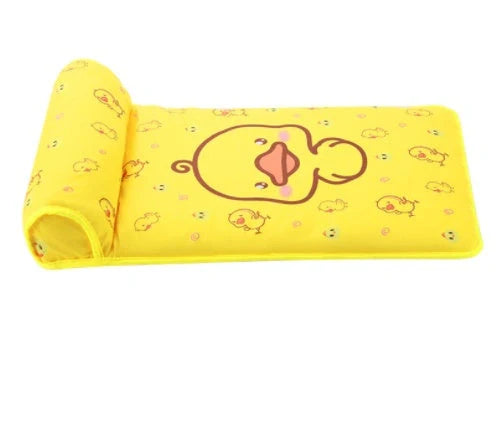 Summer cooling dog mat with pillow in various colors and sizes for pet comfort