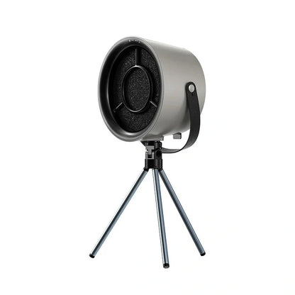 2024 Portable Desktop Exhaust Fan in milky white with USB charging