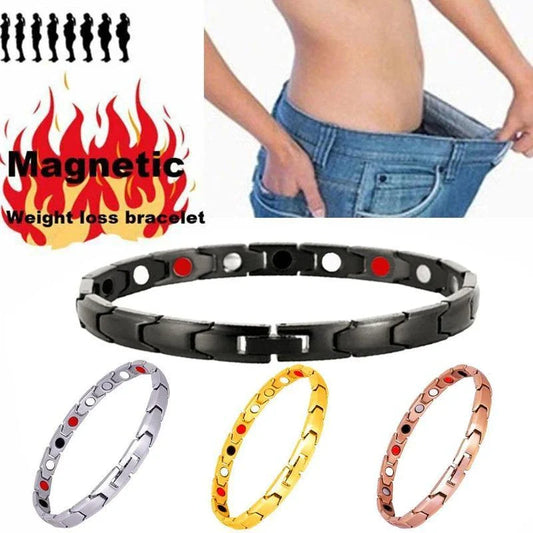 Premium weight loss and slimming bracelet with rhombus design for arthritis pain relief and improved circulation