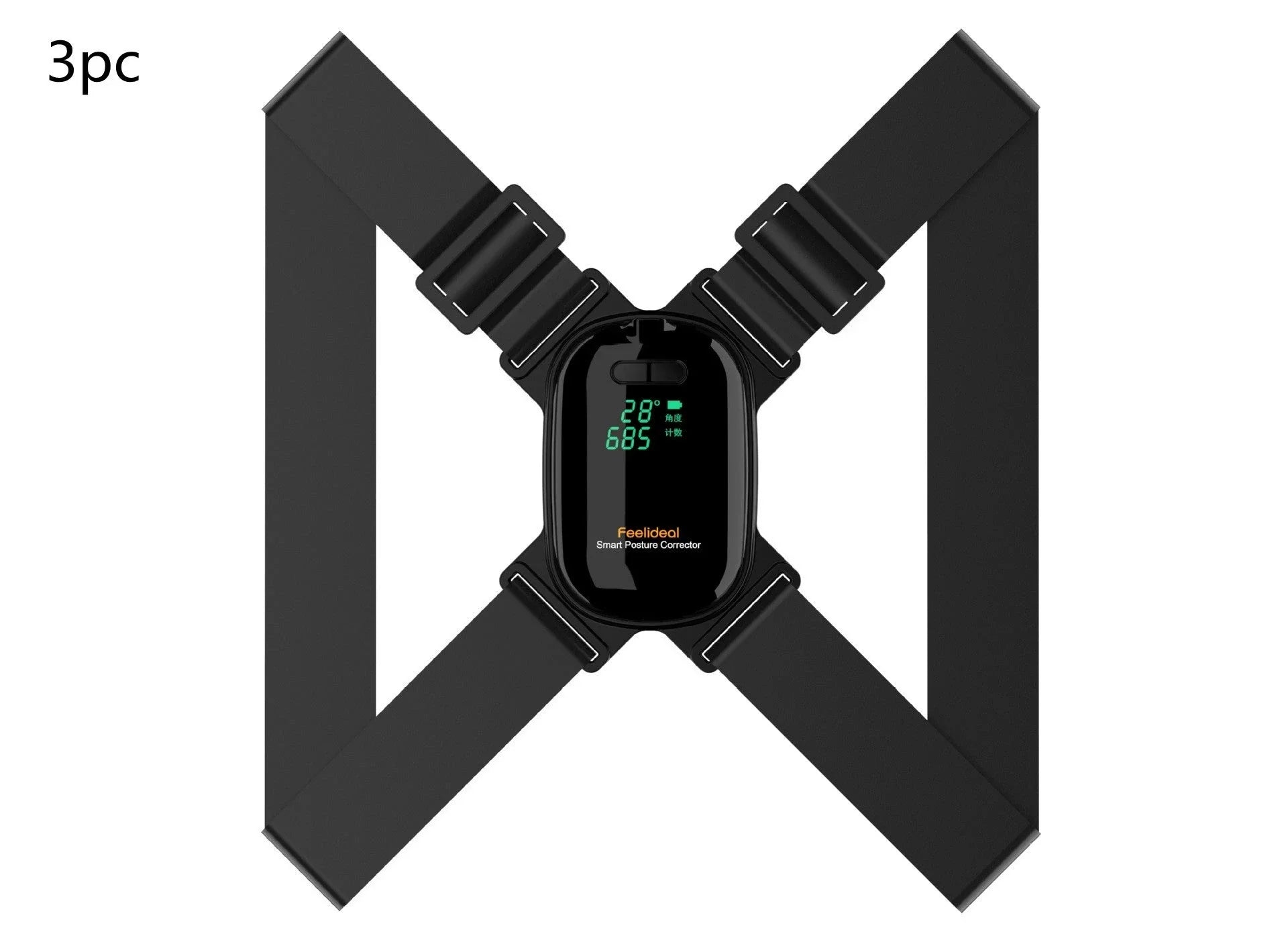 Ergonomic Posture Corrector for Adults and Children, Adjustable Angle Vibration Reminder, Improve Posture and Boost Confidence