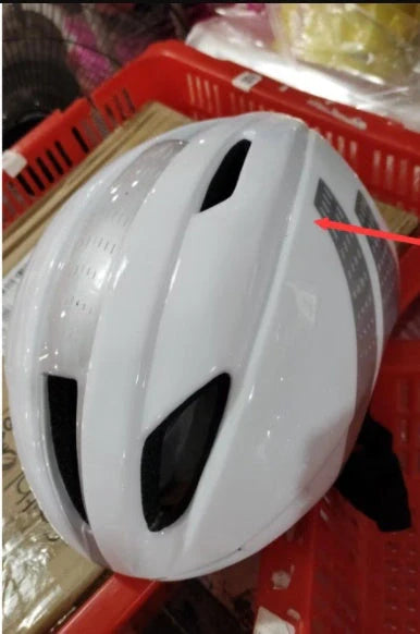Aero cycling helmet with magnetic lens and adjustable fit for competitive cyclists