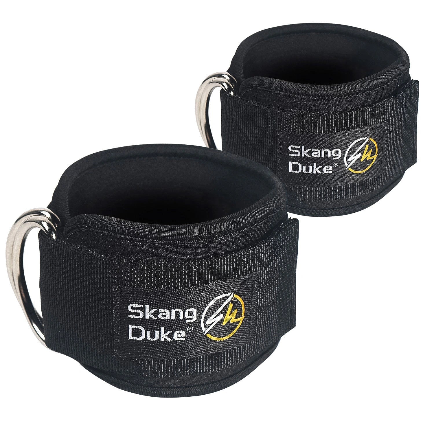 Leg Muscle Trainer with neoprene ankle cuff for gym workouts