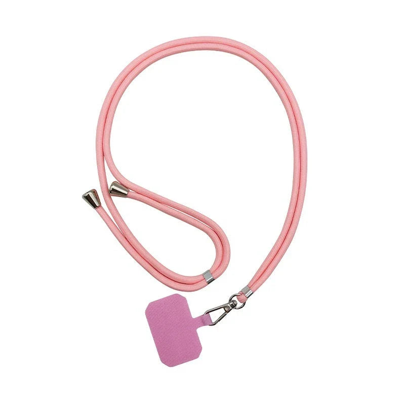 Secure and stylish phone lanyard with versatile wearing options, reinforced metal hardware, and durable, skin-friendly materials