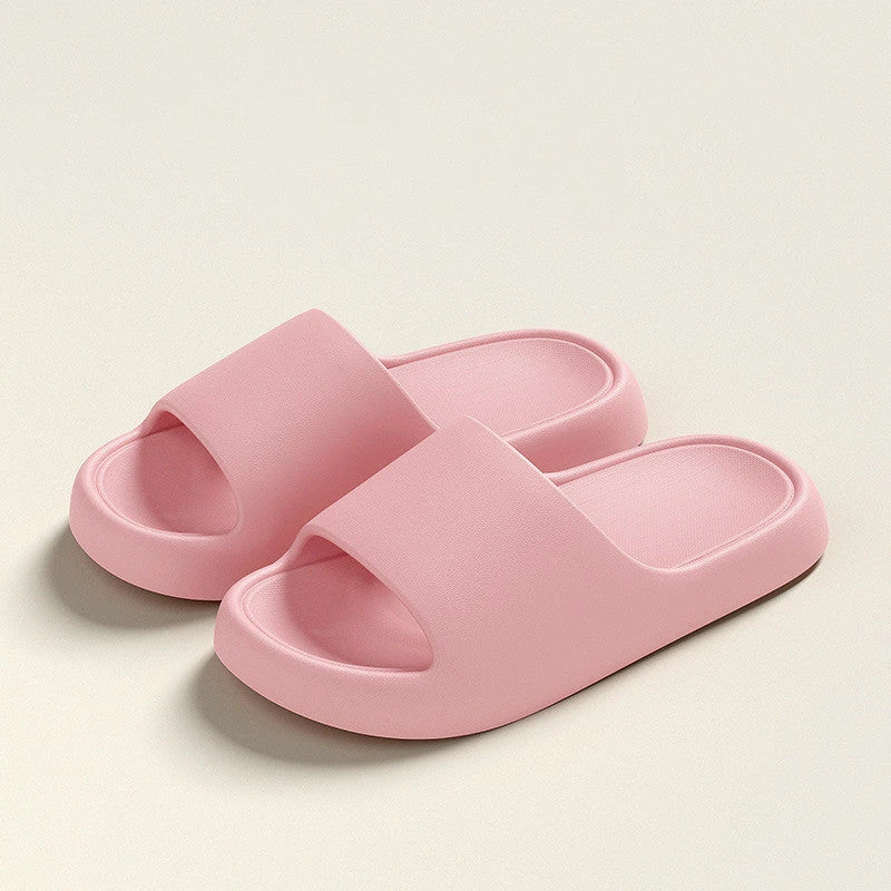 Premium EVA house slippers with thick, slip-resistant soles for indoor comfort and safety