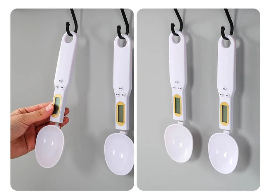 Precision Kitchen Spoon Scale in various colours for accurate cooking measurements