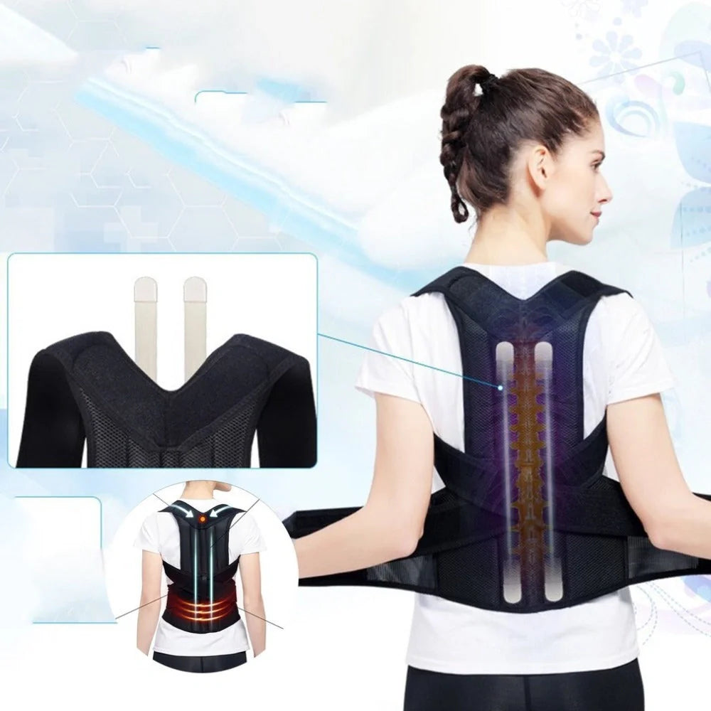 Spine Bending Posture Corrector with nano-carbon titanium keel for improved posture