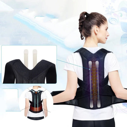 Spine Bending Posture Corrector with nano-carbon titanium keel for improved posture