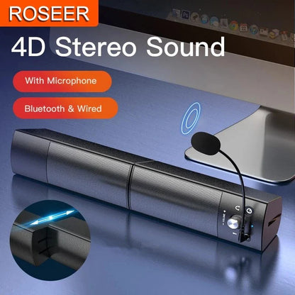 Premium Bluetooth stereo speakers with subwoofer for immersive audio experience