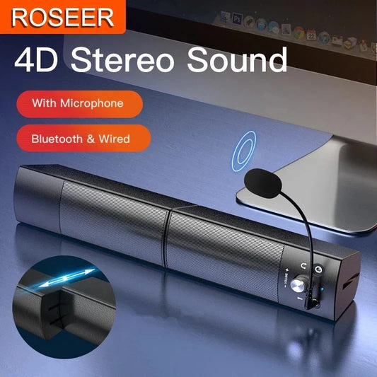 Premium Bluetooth stereo speakers with subwoofer for immersive audio experience
