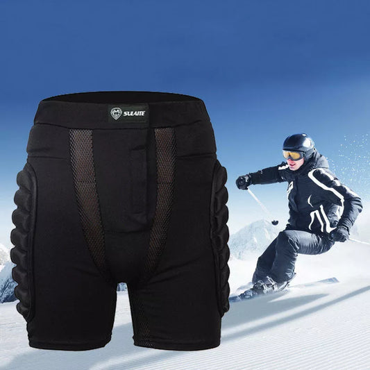SULAITE black hip protection pants for roller skating and skiing